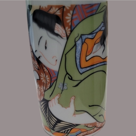 Vintage Japanese Ceramic Sake Pitcher - Picture 3 of 12